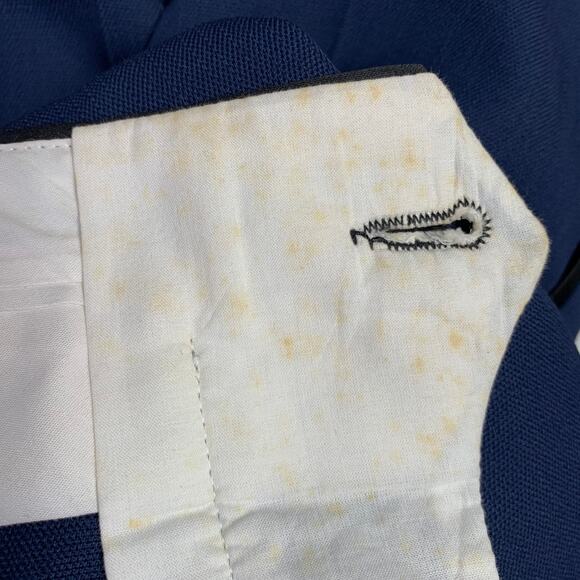 CELINE Size S Navy Black Wool Straight Dress Pants - Picture 3 of 7